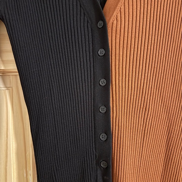 STAUD Shoko Color Block Sweatet Dress - Picture 4 of 7